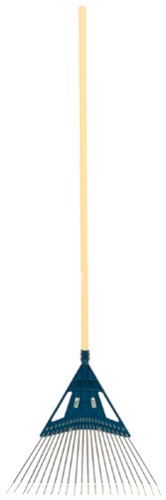 True Temper Steel 22 Tine Lawn Rake