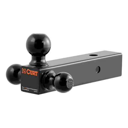 CURT Multi-Ball Mount 2-1/2 Hollow Shank Black Balls