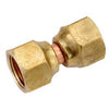 Anderson Metals Brass Flare Connector, Lead-Free, 1/2-In. Swivel