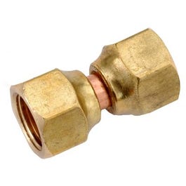 Anderson Metals Brass Flare Connector, Lead-Free, 1/2-In. Swivel