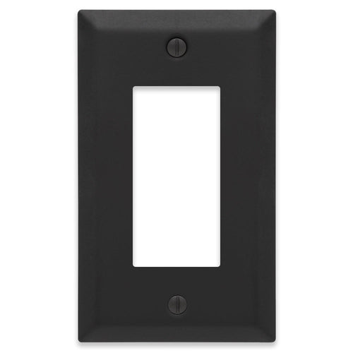 Amerelle Century - Matte Black Decorative wallplate