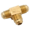 Anderson Metals Brass Flare Tee, Lead-Free, 3/8-In.