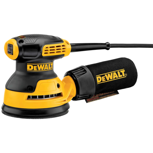 DeWalt 5-In. Single Speed Random Orbit Sander Kit - H&L Pad