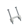 Gardner Bender 1/2 in. White Plastic Staples (15-Pack)