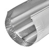 Lambro 4 inch Aluminum Snap-Lock Pipe – 24 inch Length – Item #229