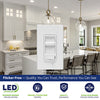 Leviton SureSlide Dimmer Switch for Dimmable LED, CFL, and Incandescent Lighting