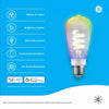 GE Cync ST19 Smart LED Light Bulbs Color Changing Edison Style Light Bulbs Works with Alexa and Google Home