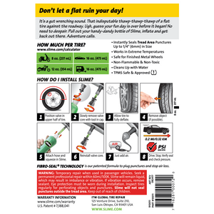 Slime Emergency Tire Sealant (Car/Trailer)