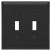 Amerelle Century - Matte Black Decorative wallplate