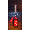 Hillman Fire Extinguisher Sign 4 x 18