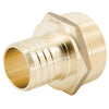Watts Adapter Brass PEX Barb x MPT