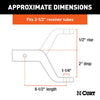 CURT Commercial Duty Forged Ball Mount (2-1/2 Shank, 20,000 lbs., 2 Drop) #45456