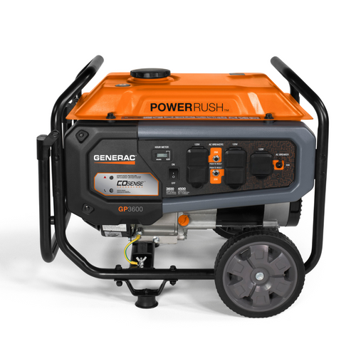 Generac Generac Portable Generator, 3600W  With COsense  49ST