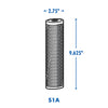 Culligan S1A 20-Micron Pleated Sediment Replacement Cartridge
