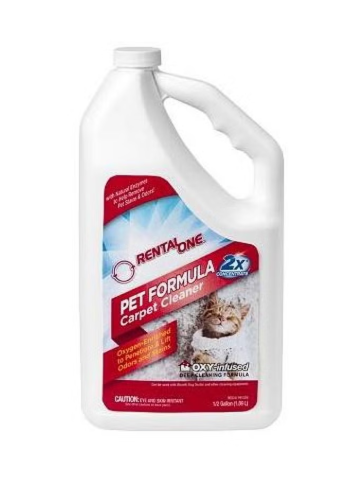Rental One 1 Qt. Fresh Scent 2X Heavy Duty Oxy Pet Formula Carpet Cleaner