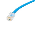 Gardner Bender 50 TelCom RJ-45 Cat 6 Modular Plugs, 8-Position, 8-Contact, Rounded Cable, Solid Wire