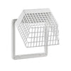 Lambro White Plastic Universal Hinged Vent Guard – Item #1491WG