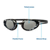 Aqua Leisure  3PK Shark Swim Goggles