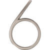 Hillman Distinctions Floating Mount House Number 6 Nickel (5)