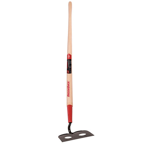 Ames Razor-Back 7 Inch Mason/Plaster Hoe, Forged, with Wood Handle
