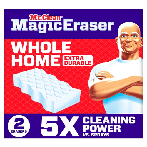 Mr. Clean Magic Eraser Sponge, All Purpose Cleaner, Cleaning Eraser, Whole Home Extra Durable