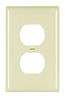 Legrand Pass & Seymour® TradeMaster® Jumbo 1-Gang Nylon Wall Plate 1 Duplex Receptacle Opening