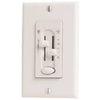 Ceiling Fan/Light  Control, Dual Slide, White