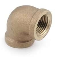 Anderson Metals 738100 Lead Free Elbow Brass 90 degree