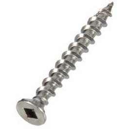 Deck Screws, Flat Countersunk Head, 1.25-In. x 8, 25-Pk.