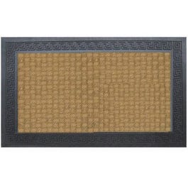 Doormat, Coir & Rubber, 20 x 30-In.