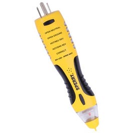 DualCheck Non-Contact Voltage Tester/GCFI Outlet Tester