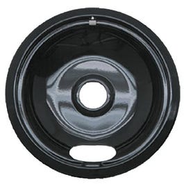 Electric Range Drip Pan, A Series Plug-In Element, Non-Stick Porcelain, 8-In.