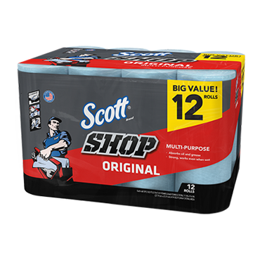 Kimberly Clark Scott Shop Towels (200 Towels/Box. 8 Boxes/Case)