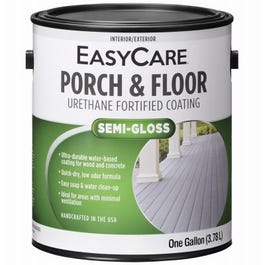 Exterior Semi-Gloss Porch & Floor Coating, Urethane Fortified, Light Gray, 1-Gallon