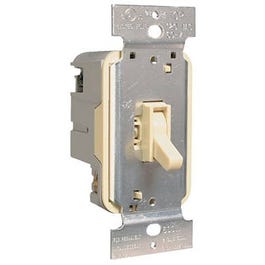 600-Watt Ivory Incandescent Toggle Dimmer Switch