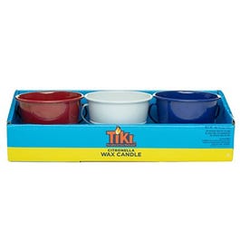Citronella Mini Bucket, Red, White & Blue, 4-oz.