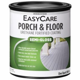 Porch & Floor Coating, Medium Gray Semi-Gloss, 1-Qt.