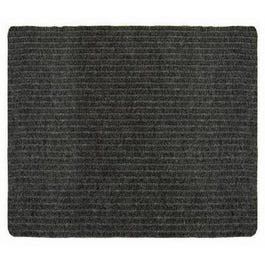 Carpet Runner, Concord, Charcoal Polypropylene, 2 x 5-Ft.