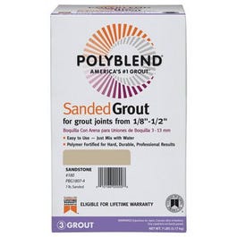 7-Lb. Polyblend Linen #122 Sanded Grout