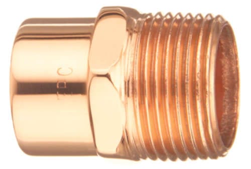 Elkhart Products 3/4-Inch Male Pipe Thread Wrot Copper Adapter