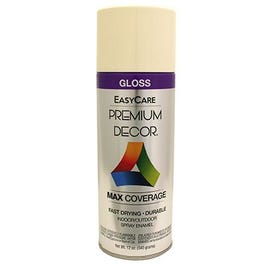 Premium Decor Spray Paint, Navajo White Gloss, 12-oz.