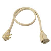 Coleman Cable Systems Air Conditioner Extension Cord - 3 feet