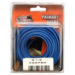 Primary Wire, Blue, 16-Ga., 24-Ft.