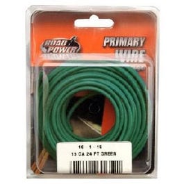 Primary Wire, Green, 16-Ga., 24-Ft.