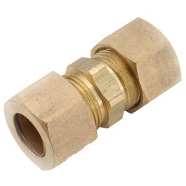 Compression Union, Tube To Tube, Brass, 7/8-In.