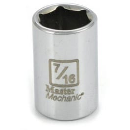 1/4-Inch Drive 7/16-Inch 6-Point Socket