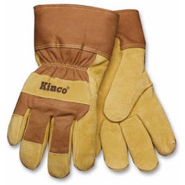 Leather Palm Gloves, Men's XL