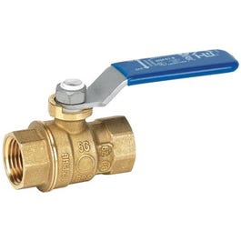 Full Port Ball Valve, Lead Free, Forged Brass, 3/8-In. FPT