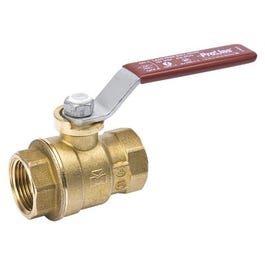Full Port Ball Valve, Lead Free, Forged Brass, 1-1/2-In. FPT