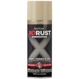 Anti-Rust Enamel Paint & Primer, Almond Gloss, 12-oz. Spray